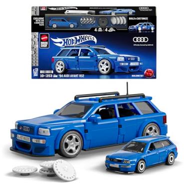 Imagem de Mattel Brick Shop Hot Wheels Jogo de Construção Speed '94 Audi Avant RS2 Perfeito para colecionadores