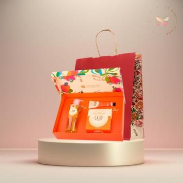 Imagem de Kit Caju L'Occitane Au Brésil - Sabonete em óleo + Creme Corporal Firmador + Creme de Mãos + Caixa Presenteável Exclusiva