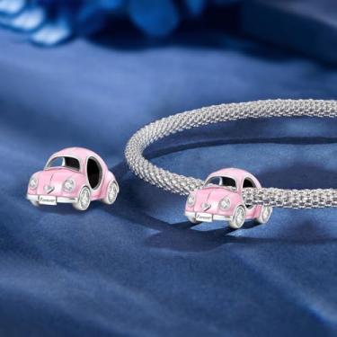 Imagem de 1 peça de urso moderno banhado a prata rosa orações borboleta série para mulheres, pulseiras, pulseiras, faça você mesmo, joias e roupas diárias, joias combinando, presentes de decoração para mulheres