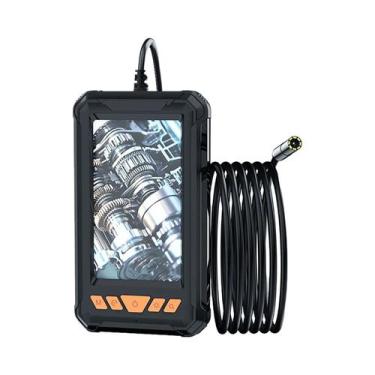 Imagem de Câmera Endoscópica Industrial Dual Com Tela LCD De 43, Digital, Portát