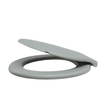 Imagem de Assento Sanitário Roma Confortável Oval Tampa de Privada de Vaso Universal Todas As Marcas(Cinza Claro)