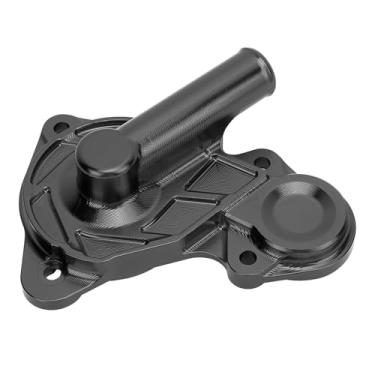 Imagem de Generic Tampa Bomba de água Motocicleta, Protetor de Bomba de água de Motocicleta Protetor de Proteção Anodizado Excelente Dissipação de Calor para Xmax 125 250 300 400 (Preto)