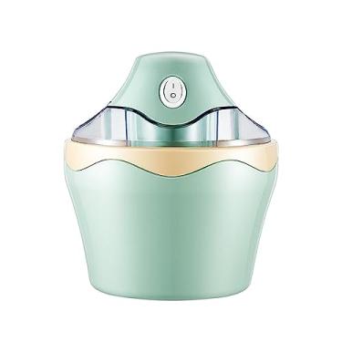 Imagem de Máquina de Raspadinha Fabricante de sorvete elétrico, máquina pequena iogurte frutas caseiras casa totalmente automática fazer diy Faz Sorvete Cremoso