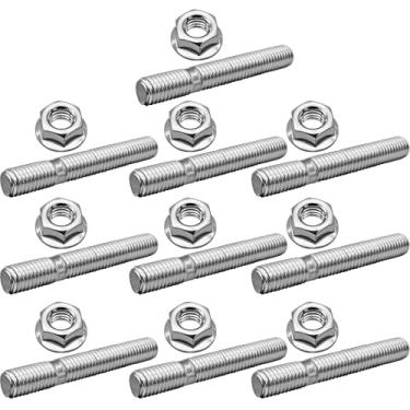 Imagem de Kit de reposição do coletor de escape 03411B (pino e porca)