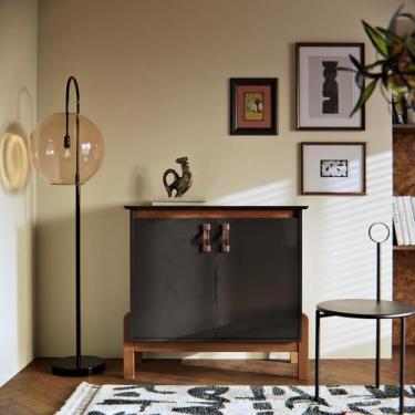 Imagem de Aparador Bancada Hall de Entrada Sala Buffet Balcão Jantar Armário Coz