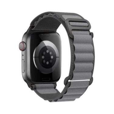 Imagem de Pulseiras De Relógio De Nylon Para Apple Watch Série 10 9 8 7 6 SE Ult