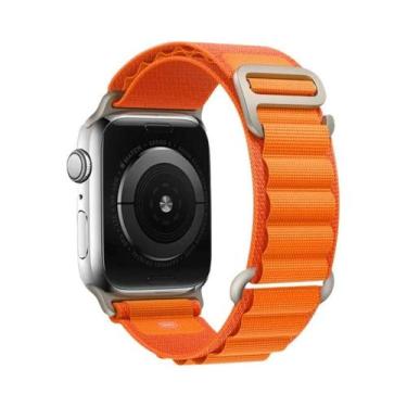 Imagem de Pulseiras De Relógio De Nylon Para Apple Watch Série 10 9 8 7 6 SE Ult