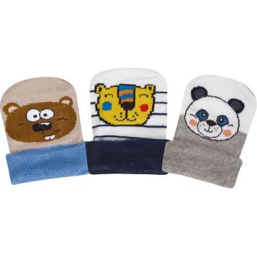 Imagem de KIT TOUCA DUCK ESTAMPADA REF07612 MENINO - 3 Peças