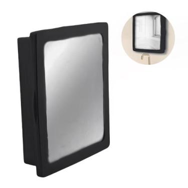 Imagem de Armário Banheiro Com Espelho Banheiro Plástico Armarinho Espelheira - 