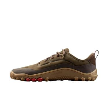 Imagem de Vivobarefoot Tracker Leather Low Mens Barefoot Hiking | À prova d'água, leve e resistente a perfurações | Todos os climas e terrenos | Sapatos de aterramento de ajuste largo | Suporte, Bracken, 9 Wide
