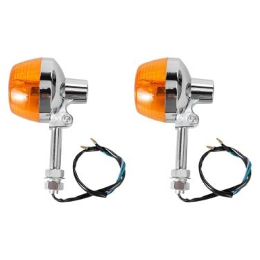 Imagem de NITAGO Conjunto de 2 Luzes de Seta para Motocicleta - Substituição de Luzes Indicadoras de Alto Desempenho, Profissional E Fácil Instalação.