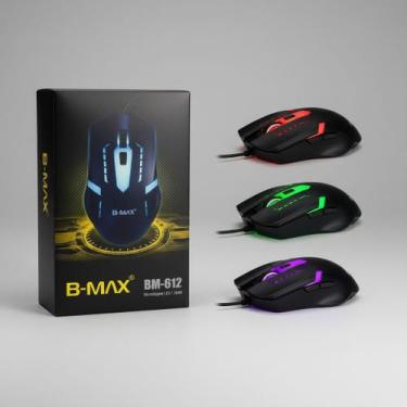 Imagem de Mouse Gamer RGB 3200 DPI Com Fio Iluminação LED 7 Cores pc, notebook, 