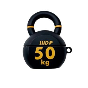 Imagem de GUAYQAT Capa protetora fofa de silicone para Airpods Pro 3 (2025), estilo kettlebell, compatível com Airpods Pro 3ª geração para meninas e mulheres