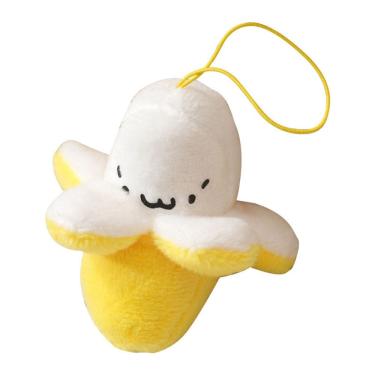 Imagem de Chaveiro de pelúcia Cute Banana Soft Stuffed Fruit Toy Chaveiro