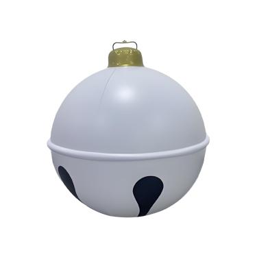 Imagem de Rrlihjgu Ornamentos Infláveis De Natal Em Forma De Bola, 60 cm Grande Decoração Inflável de PVC, Enfeites Infláveis de Jardim, Para Exterior Decoração Natalina Inverno Halloweem