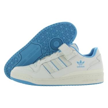 Imagem de adidas Tênis masculino Forum Low, Branco nuvem/semi azul explosão/branco nuvem/branco inverno, 42