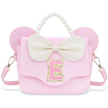 Imagem de Luchike Presentes de aniversário para meninas – Bolsa tiracolo infantil para princesas, presentes de Natal, Rosa - P