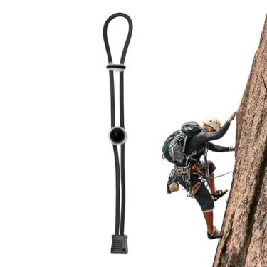 Imagem de Shakven Fivela de corda de fixação, fivela de fixação de corda elástica de mochila - Cordão elástico para fixação de mochila de caminhada | Fivela de fixação de corda elástica para escalada,