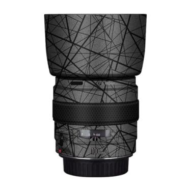 Imagem de EF 100 2 adesivo para lente de câmera revestimento película protetora protetor corporal decalque skin para Canon EF 100 mm F2 USM (cinza cruzado)