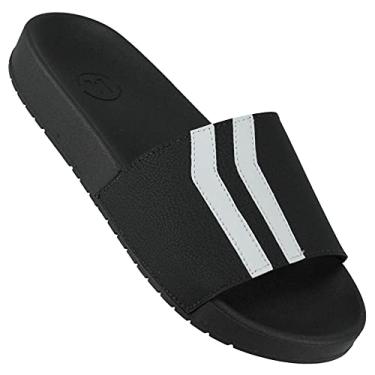 Imagem de Chinelo Slide Menino Molekinho Floter Preto/Branco
