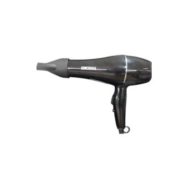 Imagem de Secador de Cabelo Profissional, 1800W, Preto, 2 Velocidades, 2 Temperaturas, Jato Frio, Motor Silencioso, 127V, 23cm