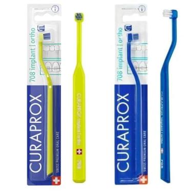 Imagem de Escova Dental Curaprox Implant Ortho CS 708 Com 2 Unidades