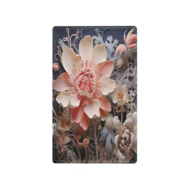 Imagem de Wassud Placa de cobertura de interruptor de luz de flores coloridas, capas de tomada de interruptor único, placa de parede, decoração de casa, sala de estar, quarto, decoração