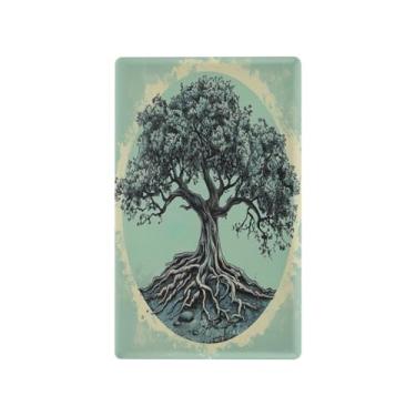 Imagem de Wassud Towering Trees Placa de cobertura para interruptor de luz decorativa para tomadas elétricas Placa de parede em branco 4,53 x 2,76 polegadas