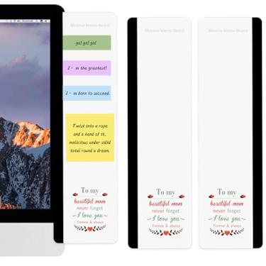 Imagem de navdlizu Presentes para mães – acessórios de mesa de escritório, quadro de notas multifunções para monitor de computador, Natal, Dia das Mães, aniversário, Dia dos Namorados, presentes para mães