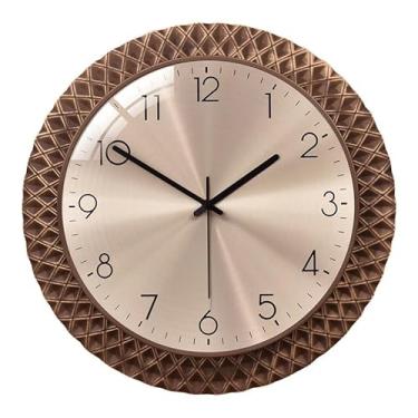 Imagem de hezhuhe2258 Relógio de parede para sala de estar, relógio de casa, decoração de parede, pingente personalizado para decoração de casa