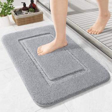 Imagem de Tapetes de banheiro LOCHAS Tapete de banho pequeno 60x43cm, antiderrap