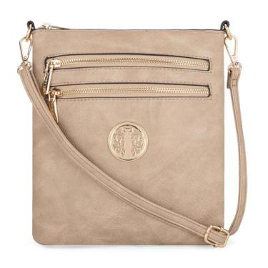 Imagem de Bolsa tiracolo Montana West Small Shoulder Travel Khaki