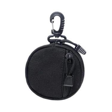 Imagem de Lljsszr Bolsa de Cintura Pequena para Coletes, Mochilas E Equipamentos de Atividades Ao Ar Livre, Ideal para Escalada E Caminhadas, Preto