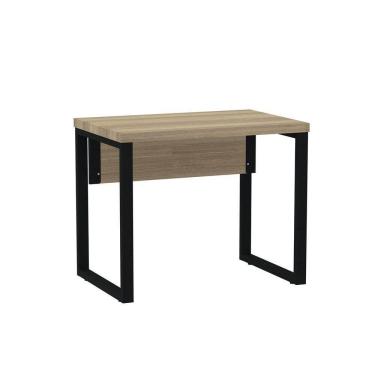 Imagem de Mesa Escritório 900x600x750mm M900pe40tub Noce Naturalle-preto