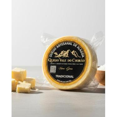 Imagem de Queijo Alagoa Artesanal Vale do Chorão 900g Leite Cru Premiado Tipo Pa