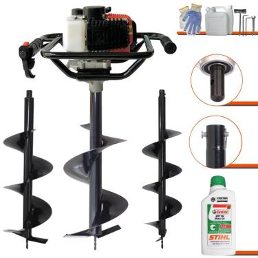 Imagem de Perfurador Vant Vps52 + Brocas 20 25 E 30 + óleo Stihl