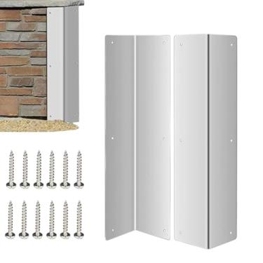 Imagem de De Cantos Metálico | 2 Peças De De Bordas Com Amortecedor | De Amortecedor Para Uso Pesado | Para Uso Em Parede Porta Gaveta Armário Bancada E Mesa Residencial E Comercial