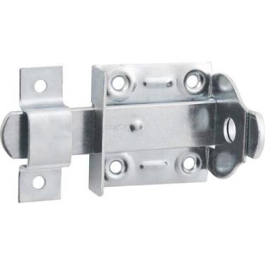 Imagem de Fecho Chato Porta Cadeado 3 Zincado Cartela 1 P Vonder