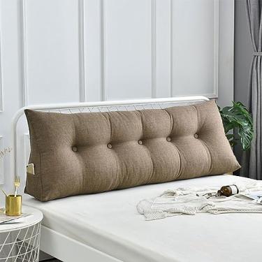 Imagem de Almofada confortável para cama lombar, almofada de leitura, encosto, triangular, cabeceira, cama, almofada de cunha, grande almofada de leitura para janela de sacada, tatami, sofá, quarto, café, 200 x