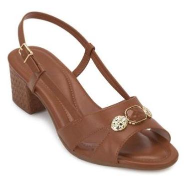 Imagem de Sandália Comfortflex CD Salto CF25-25574-Feminino