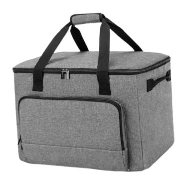 Imagem de menolana Saco de fogão lento isolado utensílio saco de transporte superior zip crock pot 6-8 quart crock pot saco de viagem para piqueniques praia mochila