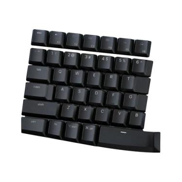 Imagem de Perixx Conjunto de teclado de substituição PERIBOARD-835 - Teclas divididas do lado esquerdo incluídas - Compatível com modelos Clicky BL, Tátil BR e Linear RD - O teclado numérico e as teclas do lado
