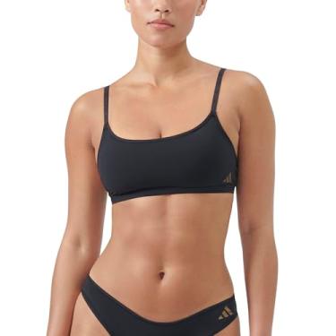 Imagem de Adidas Sutiã feminino Active Micro Body Fit Scoop, Preto, GG