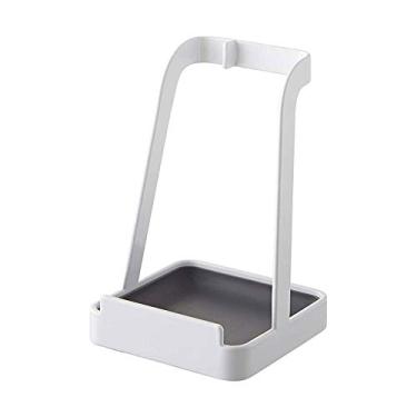 Imagem de Rack de Cozinha Multifuncional com Prato Gotejamento Colheres Apoios para Tampas Panela Ferramentas Economia Espaço Sólido e Fácil Limpar