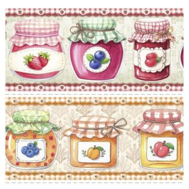 Imagem de Tecido Tricoline Digital Barrado Doçura 100% Algodão