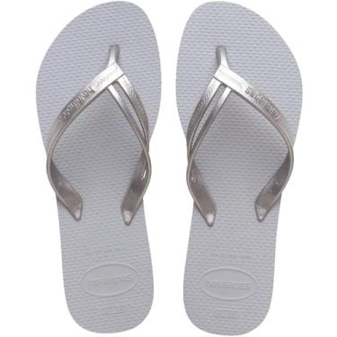 Imagem de Chinelo sandalia havaianas femininas elegance lisa original 35/36