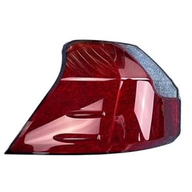 Imagem de compatível com lexus lx570 2016 2017 2018 2019 lente da luz traseira do carro escudo lanterna traseira substituir auto capa traseira abajur(Outside Left)