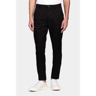 Imagem de Calça Aramis Chino Skinny Clássica Sarja Preto-Masculino