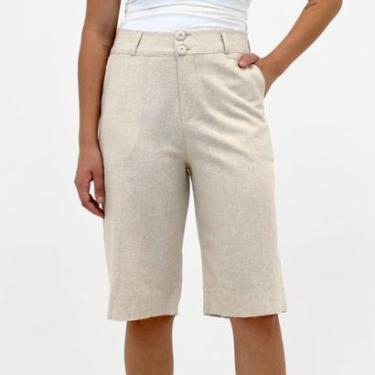 Imagem de Bermuda Miravest Jorts em Tecido Feminina-Feminino