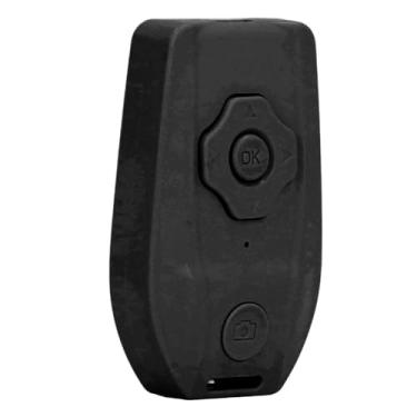 Imagem de aqxreight Virador de Página Remoto USB Recarregável Sem Fio Obturador de Câmera Remoto Clicker de Vídeo Fotográfico para Smartphones Selfies Página Preta Com você Rola Sem Esforço Sem (Preto)